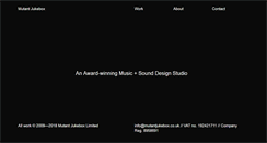Desktop Screenshot of mutantjukebox.co.uk